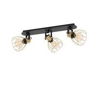 Eglo faretto da soffitto Sambatello, lampada da soffitto a 3 luci con fari