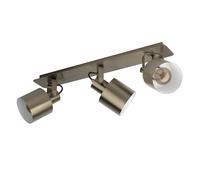 Eglo Faretto da soffitto Southery, lampada da soffitto a 3 luci con faretti