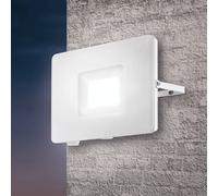 Faretto Esterno Moderna Faedo 3 Alluminio Bianco Led H14,5Cm