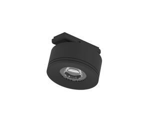 Eglo Faretto LED per sistema Track Plus, dimmerabile, accessorio per binario, luce da soffitto, plastica nera, bianco caldo-freddo, Ø 8,7 cm