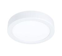 Plafoniera Moderna Fueva 5 In Acciaio Bianco Led Integrato 11W 3000K