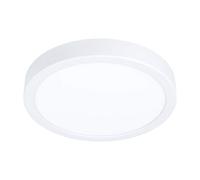 Plafoniera Moderna Fueva 5 Acciaio Bianco Led Integrato 17W 4000K Ip20