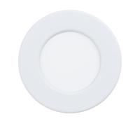 Eglo Fueva 6 faretto da incasso a LED per bagno, piatto, rotondo, in