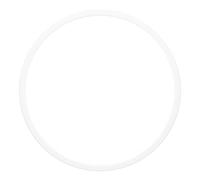 Eglo Fueva 6 Plafoniera a LED, rotonda, lampada da soffitto in plastica, colore bianco, luce bianca calda e fredda, IP44, diametro 39 cm