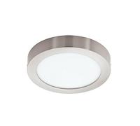 Eglo Fueva-C Lampada da Soffitto 21 W, Ø 30 cm, Nichel/Opaco
