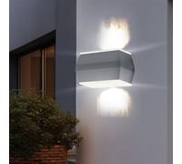 Eglo Hauswandleuchte Wandleuchte Applique Esterno Up & Down IP44 2x LED