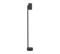 Eglo Izzalini Piantana a LED, lampada da terra da giardino | per esterni, luce per vialetto in metallo nero, con lampadina GU10, luce bianca calda, IP44, 85 cm