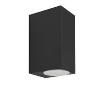 Applique Contemporanea Da Esterno Jabaga 2 Luci Plastica Nero