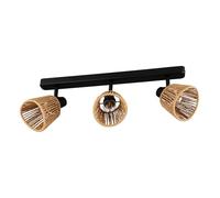 Eglo Keelby - lampada da soffitto a 3 luci, faretto per soggiorno in