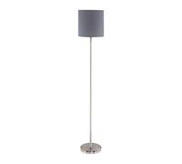 Piantana Moderna Pasteri Acciaio Nichel Satinato 1 Luce E27 Ip20