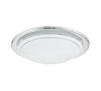 Plafoniera Contemporanea Planet 1 Acciaio Cromo 1 Luce E27