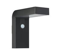 EGLO Lampada a muro LED per esterni Barracconi, lampada solare per esterni