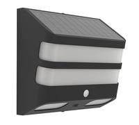 Luce Solare Esterno Moderna Stiappa Policarbonato Nero E Bianco Led