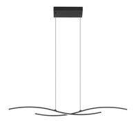 Eglo Lampada a sospensione a LED Alboraya Lampada a Sospensione Sala da Pranzo Sala da Pranzo Soggiorno, Lampada A Sospensione Da Tavolo Da Pranzo Bianco Caldo