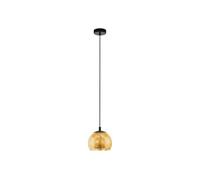 Lampadario Contemporaneo Albaraccin Piccola 1 Luce Metallo Nero