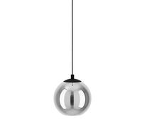 Lampadario Moderno Ariscani 1 Luce Acciaio Nero
