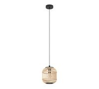 Lampadario Contemporaneo Bordesley Piccolo 1 Luce Acciaio Nero