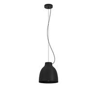 Lampadario Industrial Camasca 1 Luce Acciaio Nero
