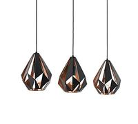 Eglo CARLTON 1 lampada a sospensione, E27, 49991, CARLTON 1; CARLTON [Lampade per Interni > Lampade a Sospensione]