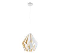 Eglo Lampada a sospensione Carlton 1, lampada a sospensione a uno punto luce vin