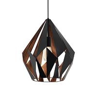 Eglo CARLTON-P lampada a sospensione, E27, 49878, CARLTON 1;CARLTON [Lampade per Interni > Lampade a Sospensione]