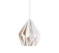 Eglo CARLTON-P lampada a sospensione, E27, 49932, CARLTON 1;CARLTON [Lampade per Interni > Lampade a Sospensione]