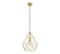 Eglo Lampada a sospensione Carlton, lampada a sospensione a uno punto luce vinta