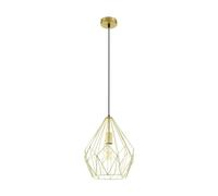 Lampada a sospensione Carlton a gabbia, oro EGLO