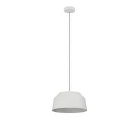 Lampadario Contemporaneo Contrisa 1 Luce Metallo Grigio