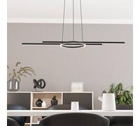EGLO Lampada a sospensione LED Zillerio-Z nero ZigBee CCT dim EGLO