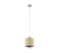 Eglo lampada a sospensione Mediouna, 1 fiamma vintage boho, in