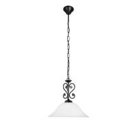 Eglo lampada a sospensione Murcia, 1 luce, vintage rustica, in acciaio