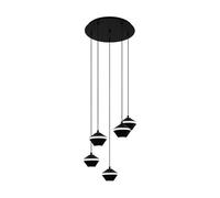 Eglo lampada a sospensione Perpigo, lampada a 5 luci, lampada a sospensione