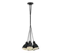 Eglo lampada a sospensione Priddy, lampada vintage a 7 luci in stile