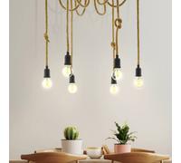 EGLO Lampada a sospensione Rampside, 6 portalampada EGLO