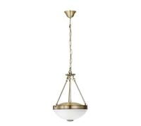Eglo lampada a sospensione Savoy, 2 fiamme, vintage rustica, metallo