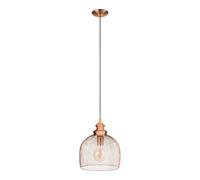 Eglo Straiton lampada a sospensione Supporto flessibile Rame E27