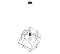 Eglo STRAITON Lampadario a Sospensione, Nero