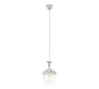 EGLO lampada a sospensione Sudbury, 1 fiamma, vintage, retro, in acciaio