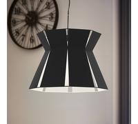 EGLO Lampada a sospensione Valecrosia, nero, Ø 42 cm EGLO
