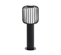 Paletto piccolo da esterno moderno design nero GL0461