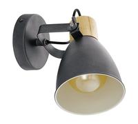 Eglo Lampada da parete Coswarth, stile vintage industriale rétro, spot