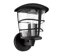 Applique Contemporanea Da Esterno Aloria 1 Luce Alluminio Fuso Nero