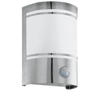 Applique Contemporanea Da Esterno Cerno 1 Luce Acciaio Inox Grigio H19Cm