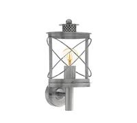 Eglo 94865 - Lampada da terra per esterni, Argento