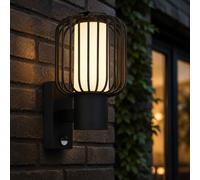 Eglo Lampada Da Parete Esterno Con Sensore Movimento Griglia 1 Luce H 32 cm [EEK: Non valutato]