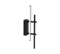 Eglo Lampada da parete LED Trepiliano, luce indiretta | per interni, illuminazione da camera a forma di bastone, metallo nero, luce calda