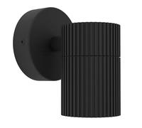 Eglo Lampada da parete per ambienti esterni Tomelloso, illuminazione a muro, con luce verso il basso, in alluminio nero, attacco GU10, IP44