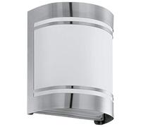 Applique Contemporanea Da Esterno Cerno 1 Luce Acciaio Inox Grigio H16,5Cm