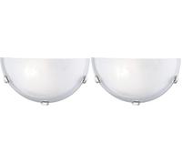 Eglo Lampada da parete Salome, 1 fiamma classica, luce da parete interna in (Confezione da 2)